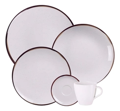 Conj Jantar Tramontina 20Pcs Canyon Porcelana Decorada