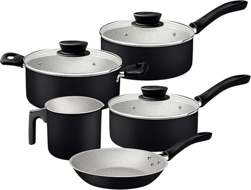 Conj Panelas Tramontina Linz 5Pcs Em Aluminio Pr