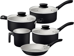 Conj Panelas Tramontina Linz 5Pcs Em Aluminio Pr 223208_
