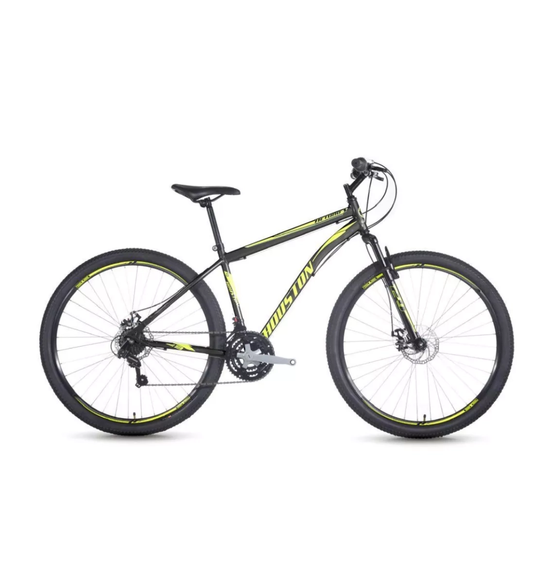 Bicicleta Houston Aro 29 Netuno 21V Preta