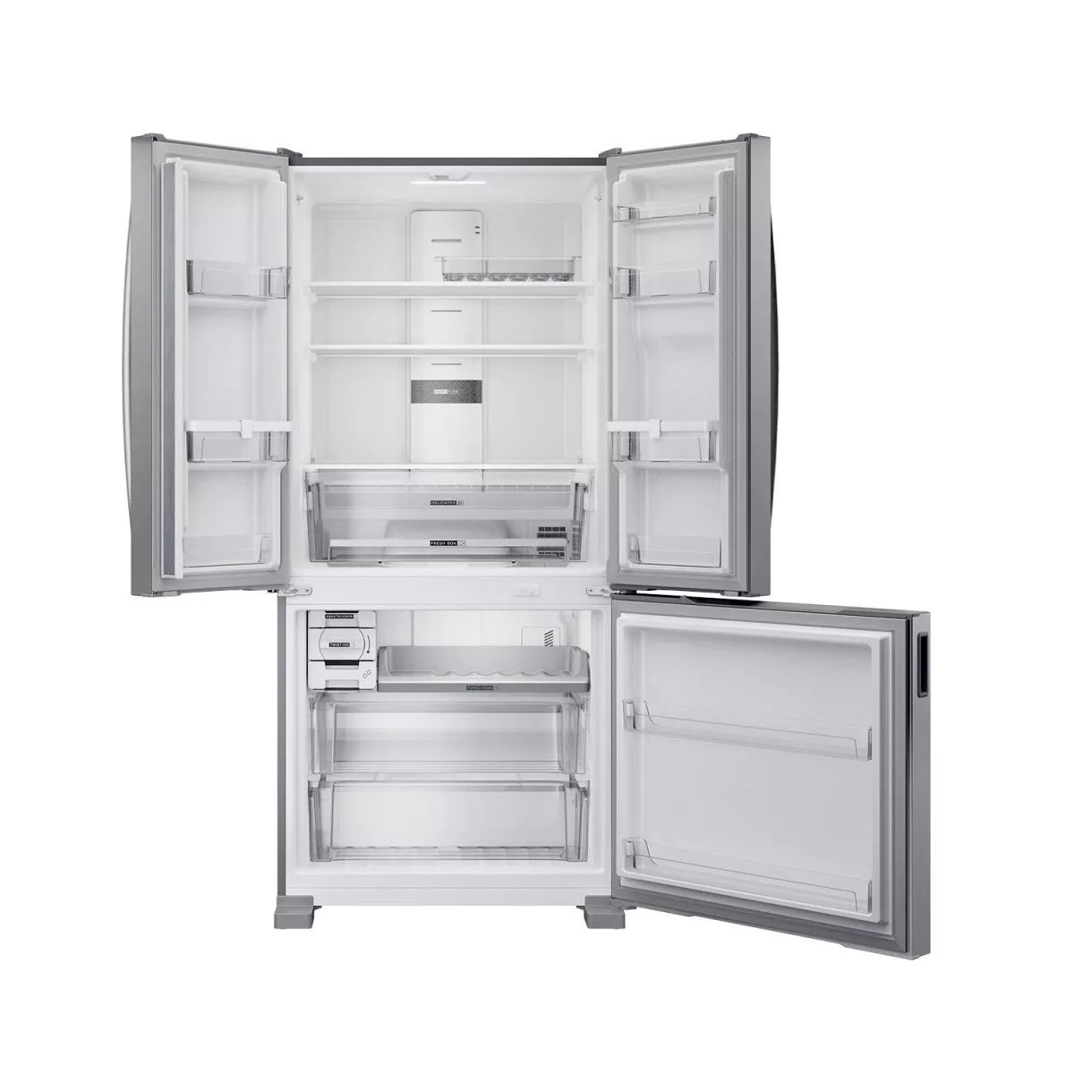 Geladeira Brastemp Bro85Mk 559 Lts Cinza Frost Free