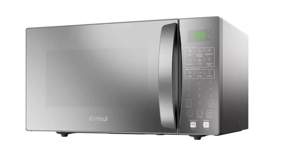 Forno Microondas Consul Cms46Ar 32Lts Prata