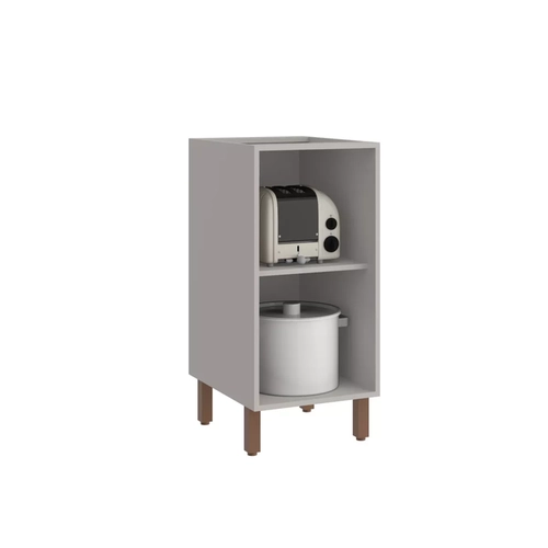 Balcao Casamia Sardenha 40Cm  Cinzacinza