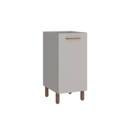 Balcao Casamia Sardenha 40Cm  Cinzacinza