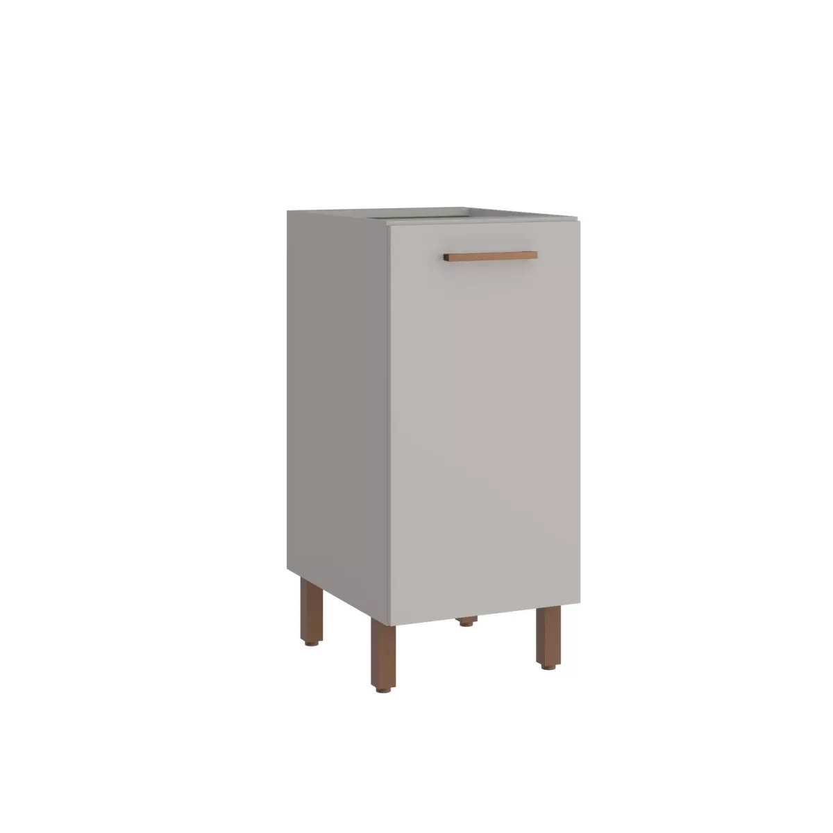 Balcao Casamia Sardenha 40Cm  Cinzacinza