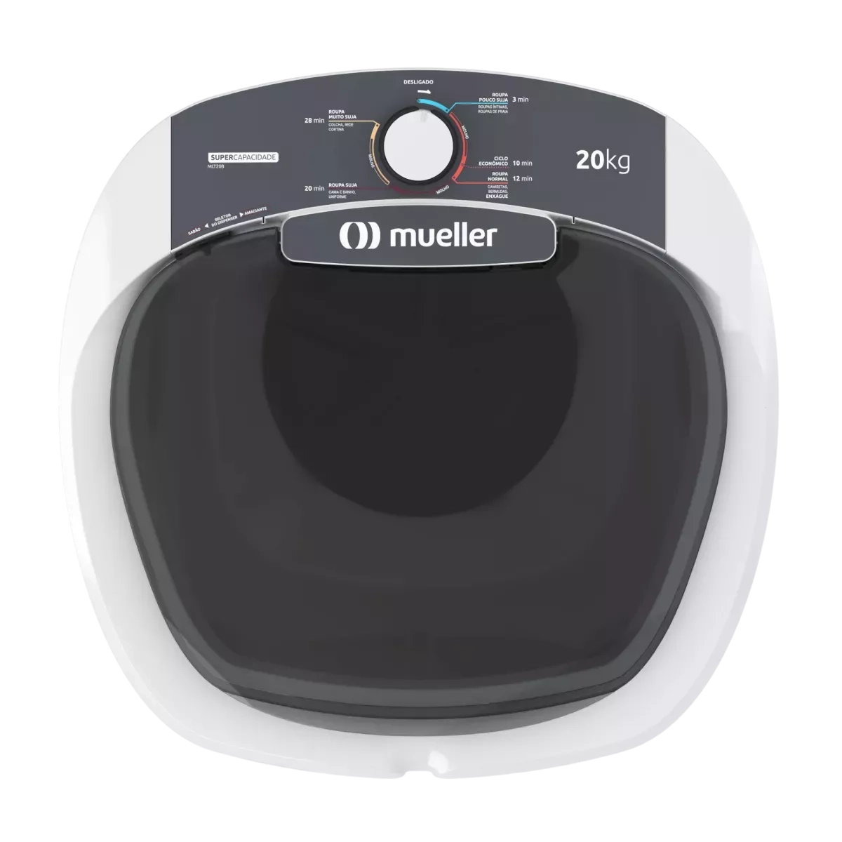 Lavadora Mueller Mlt20B 20Kg Branca