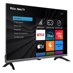 Tv Philco Smart 43 Fhd P43Kra Roku Pto