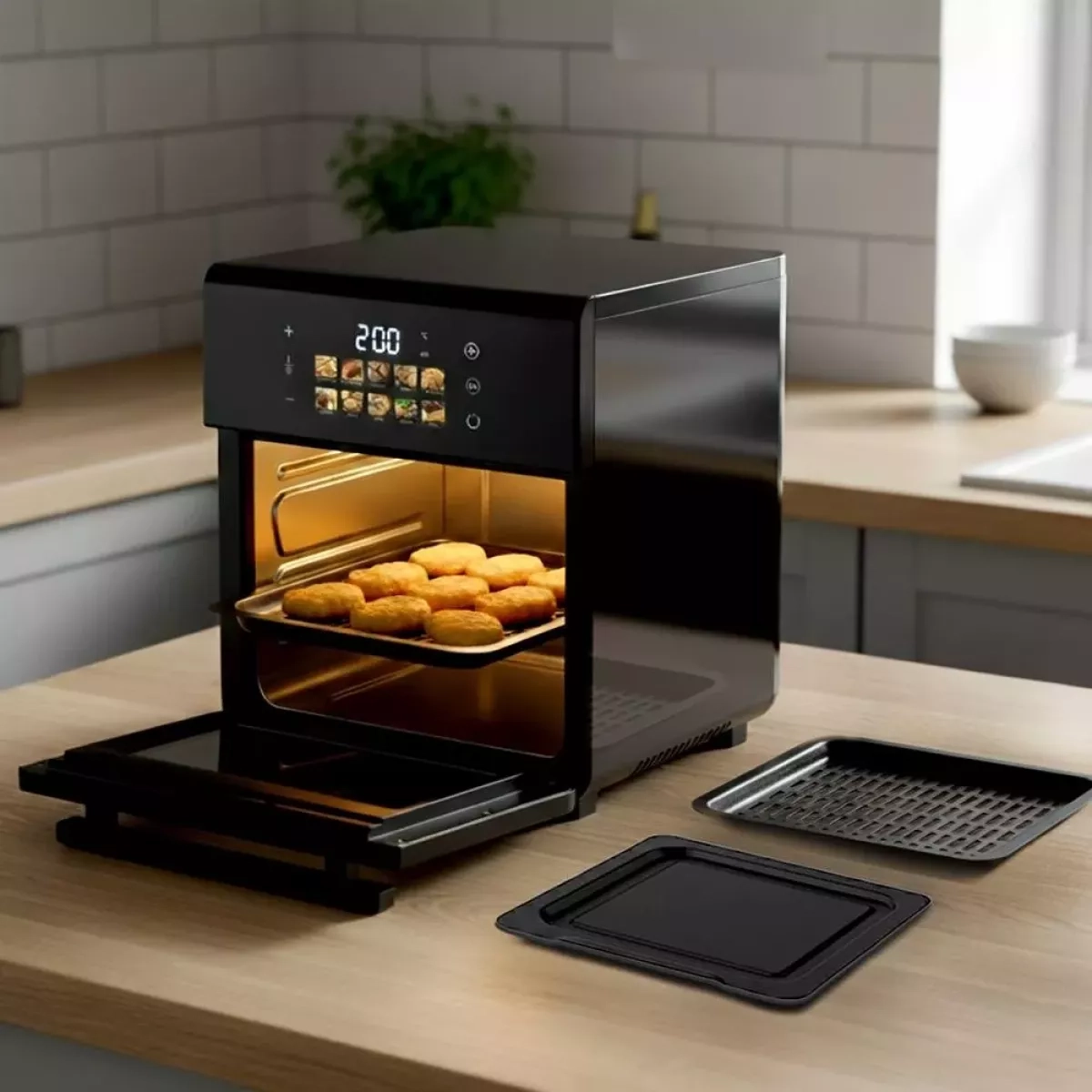 Fritadeira Oven Multi 10Lts 1500W Go257 11 Funcoes