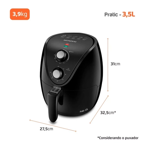 Fritadeira Mondial 3,5Lts 1500W Af-35-Bf