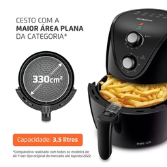 Fritadeira Mondial 3,5Lts 1500W Af-35-Bf