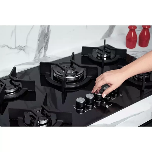 Fogao Fischer Cooktop 5B 26298-57077 Tripla Chama Infinity Preto