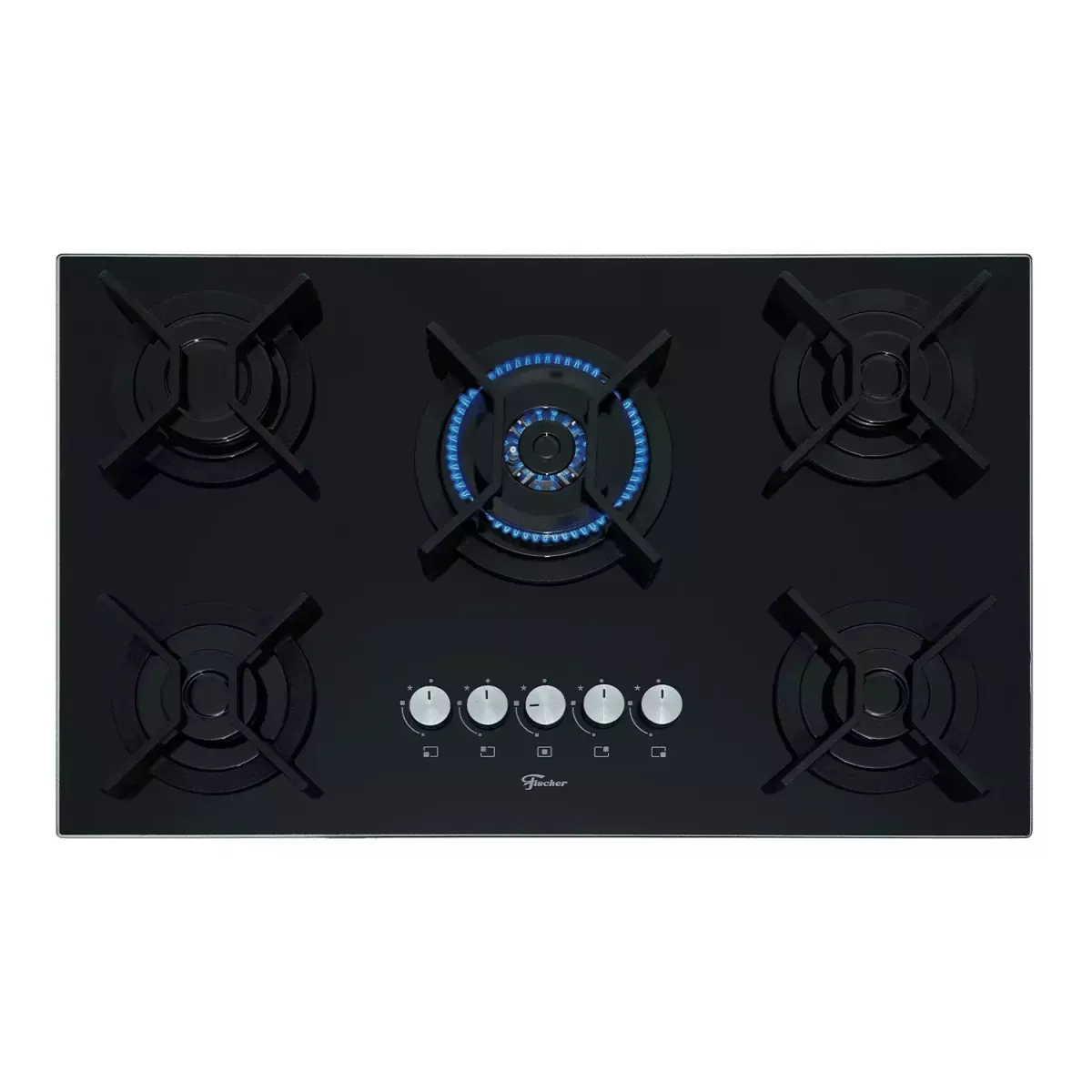 Fogao Fischer Cooktop 5B 26298-57077 Tripla Chama Infinity Preto