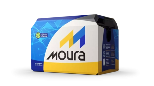 Bateria Moura M75Ld Pos Dir Caixa Alta