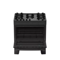 Fogao Atlas 5B Monaco Top Glass Preto Nv