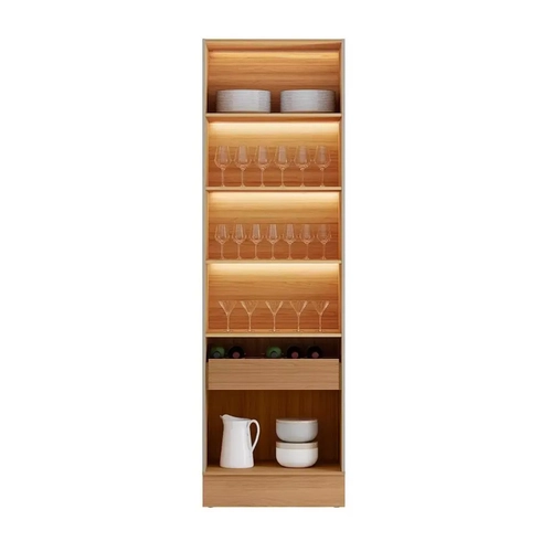 Cristaleira Linea Allure 70Cm Com Rodape