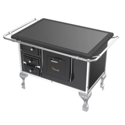 Fogao Petrycosk N2 Vidro Sd Preto