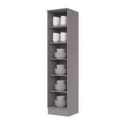 Paneleiro Henn Americana 50Cm 01Pt Cinza C372-131