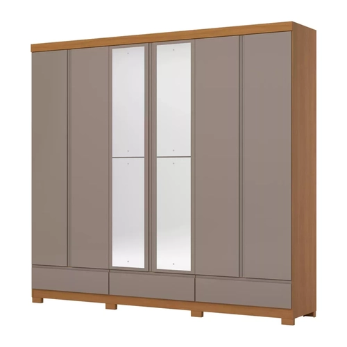 Guarda-Roupa Henn Imperial 06 Pts 09 Gav Cinamomoavela