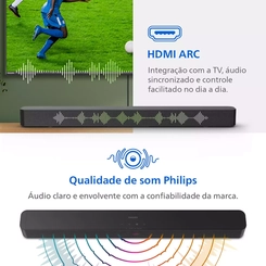 Caixa Soundbar Philips Tab4000 60W Pto