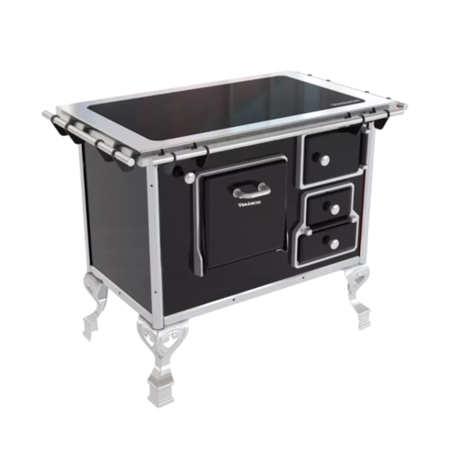Fogao A Lenha Tradicional N2 Sd Vitroceramico Pret