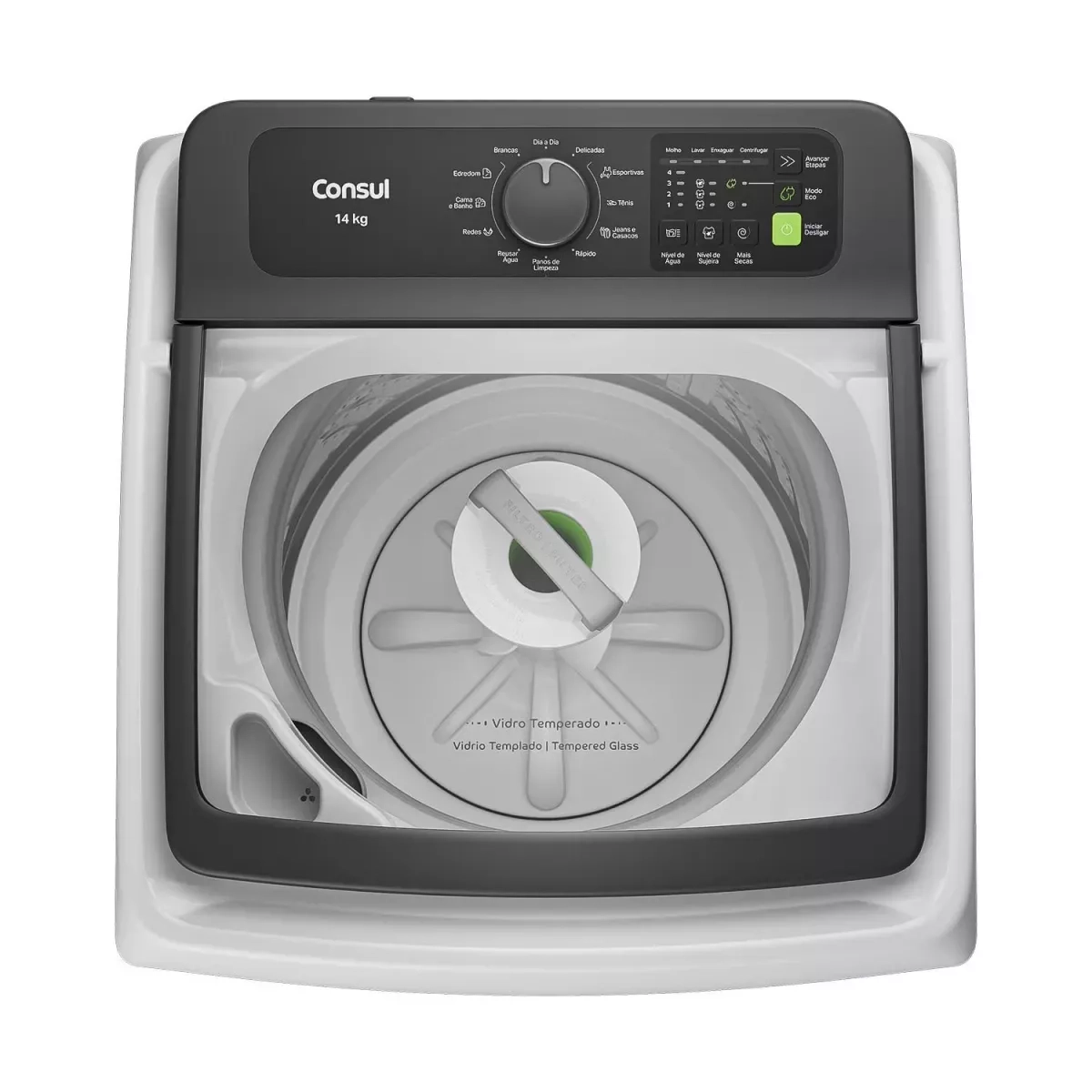Lavadora Consul Cwn14Ab 14Kg Branca