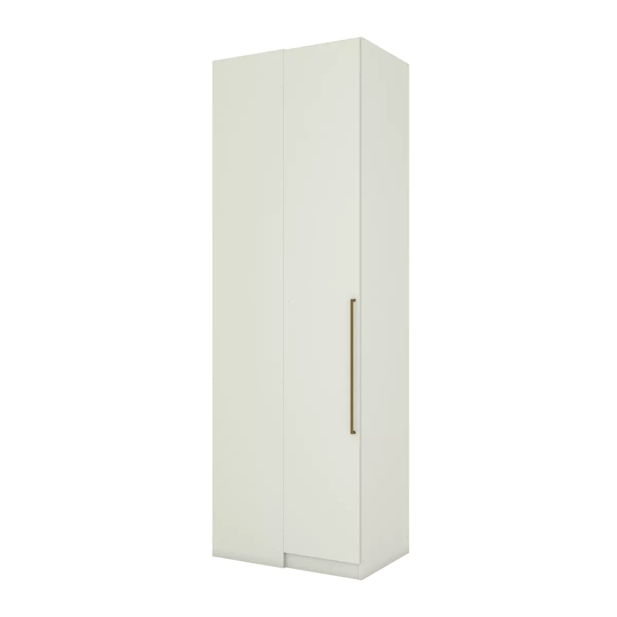 Guarda Roupa Henn Canto Reto 01 Pt Seletto Areia Mc14-