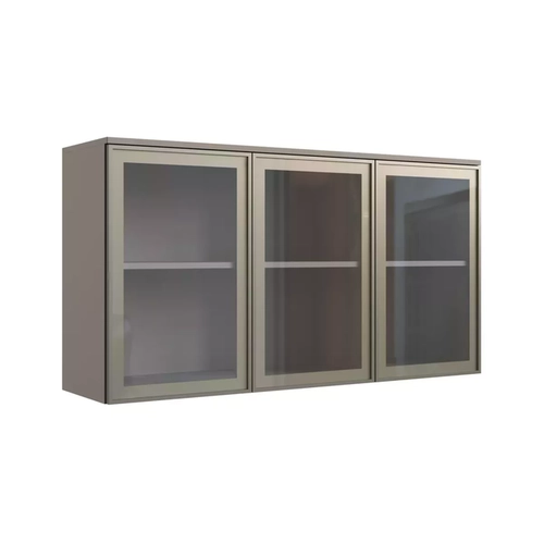 Armario Cadorin Diamante 120 3Pt Vidro Incolor
