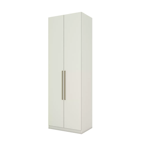 Roupeiro Henn Seletto 02 Pt Cabideiro Areia Mc08-133