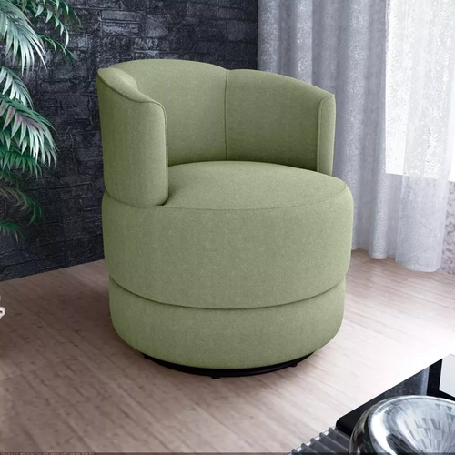 Poltrona Matrix Maserlha Giratoria  Boucle Verde Tc 494