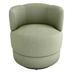 Poltrona Matrix Maserlha Giratoria  Boucle Verde Tc 494