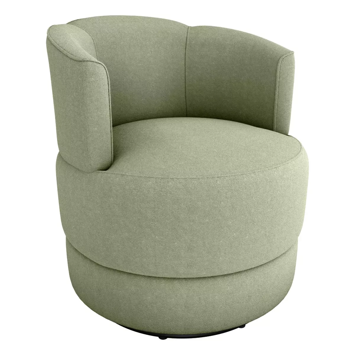 Poltrona Matrix Maserlha Giratoria  Boucle Verde Tc 494