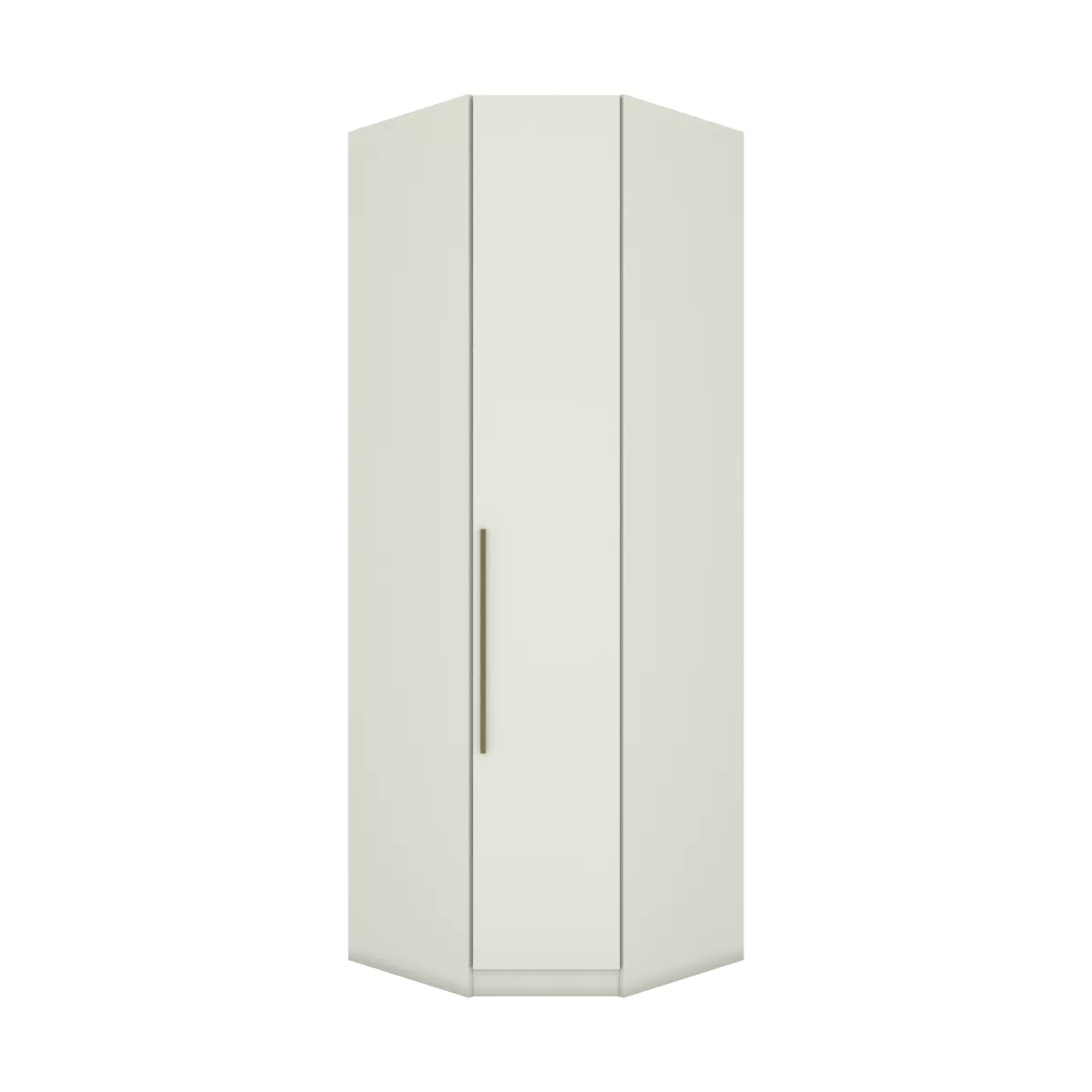 Roupeiro Henn Canto Obliquo 01Pt Areia Mc07-133