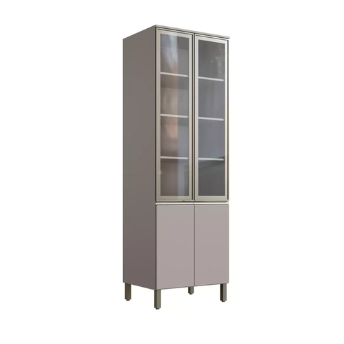 Cristaleira Cadorin Diamante 2Pt Fume 5567-2