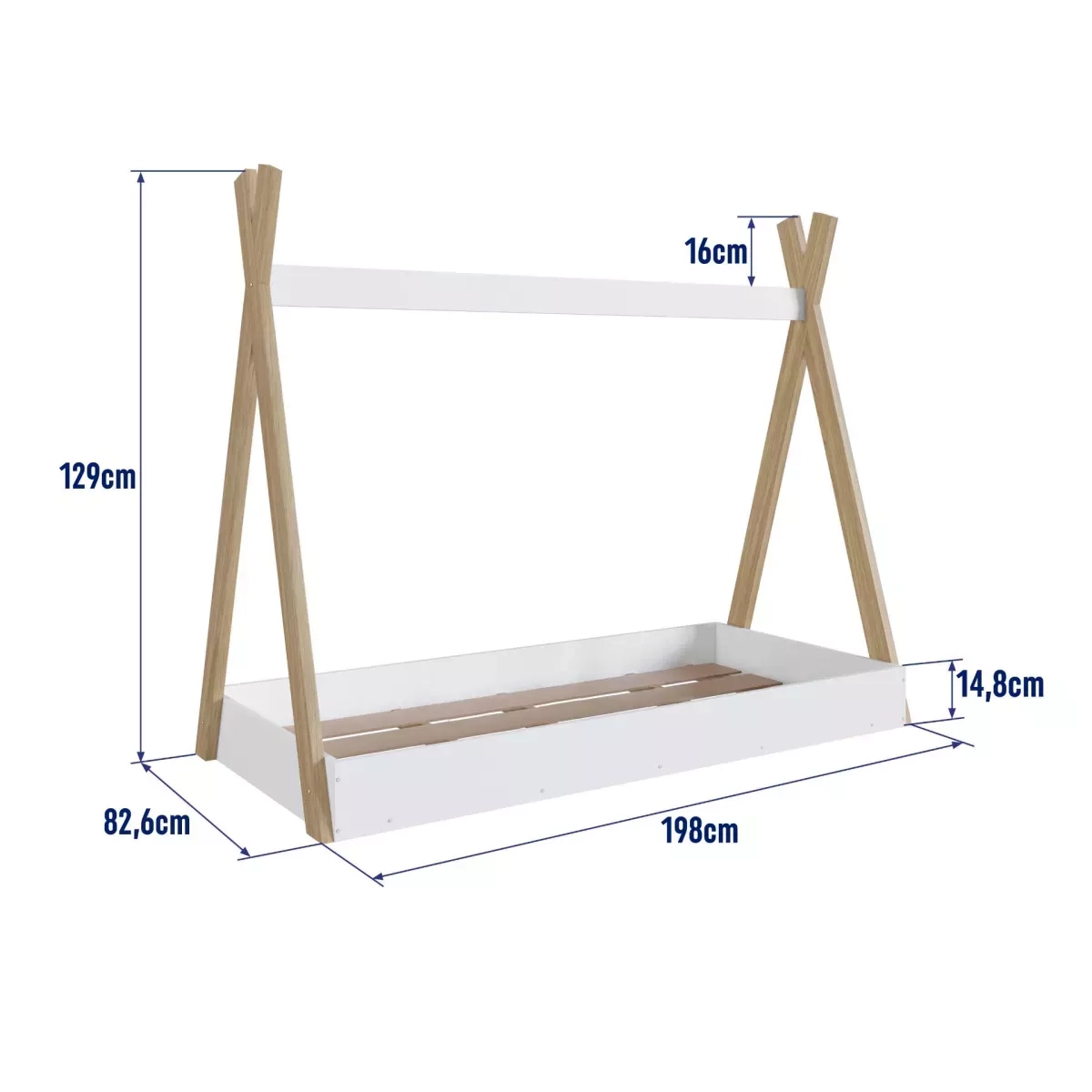 Cama Cabana Completa Solt. Itapua Cbranco Ccm003It