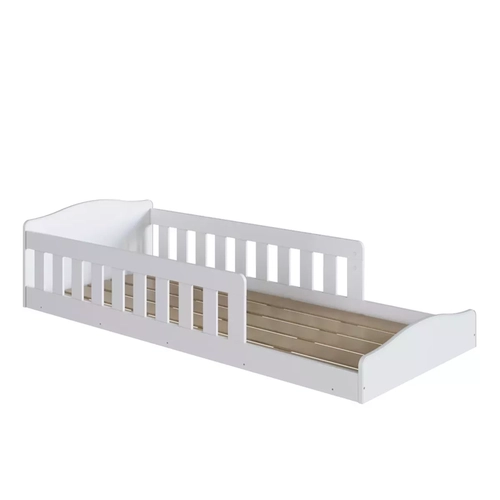 Cama Infantil Completa Montessoriana Chao  Branco