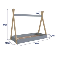 Cama Cabana Completa Solt. Itapua Cazul Ccm003Itaz