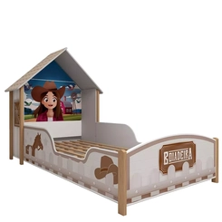 Cama Infantil Gelius Boiadeira 90Cm Branca