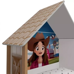 Cama Infantil Gelius Boiadeira 90Cm Branca