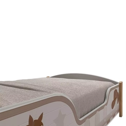 Cama Infantil Gelius Boiadeira 90Cm Branca