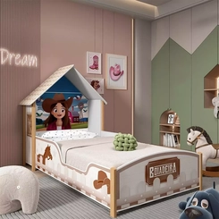 Cama Infantil Gelius Boiadeira 90Cm Branca