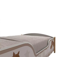 Cama Infantil Gelius Boiadeiro 90Cm Branca