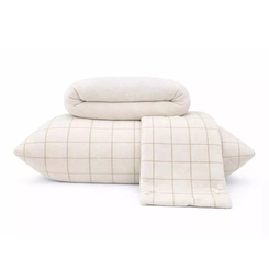 Jogo De Lençol 3PCS Bella Plush Casal Rita Cperola 140X190