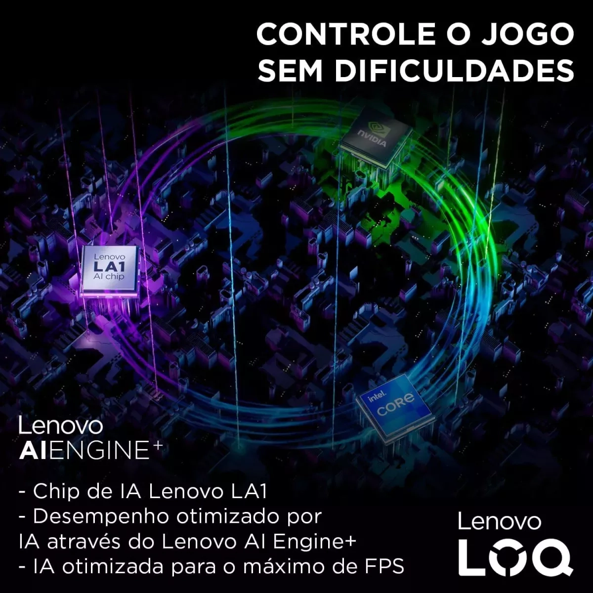 Notebook Lenovo Gamer LOQ CORE I5 512SSD 16GB RTX3