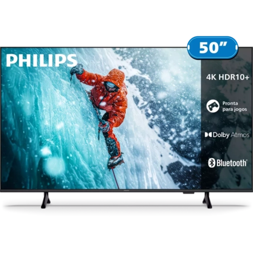 Tv Philips Smart 50 4K Uhd 50PUG730078 Titan Pto