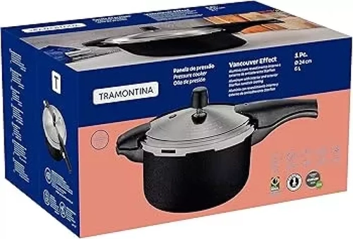 Panela Pressao Tamontina 6L Vancouver PR