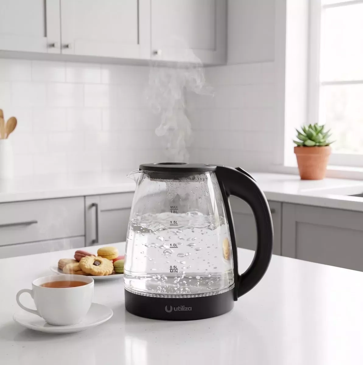 Chaleira Eletrica Utiliza 1,8L AF525 VD