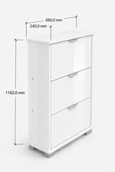 Sapateira Curitibanos Cancun 3PT BRANCO