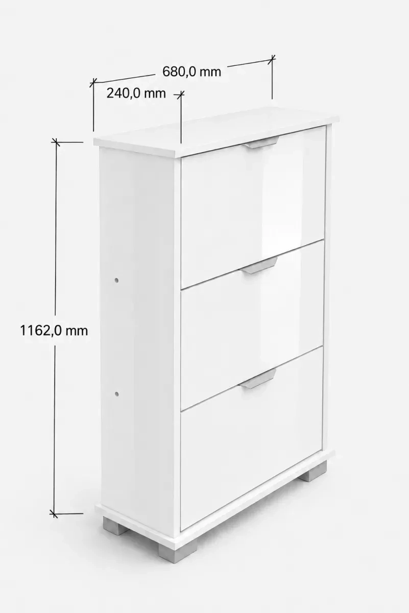 Sapateira Curitibanos Cancun 3PT BRANCO