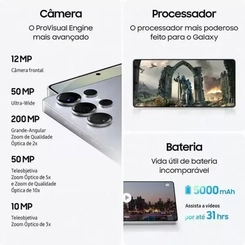 Smartphone Samsung S25 Ultra 5G 256GB S938BZKJZ