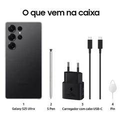 Smartphone Samsung S25 Ultra 5G 256GB S938BZKJZ